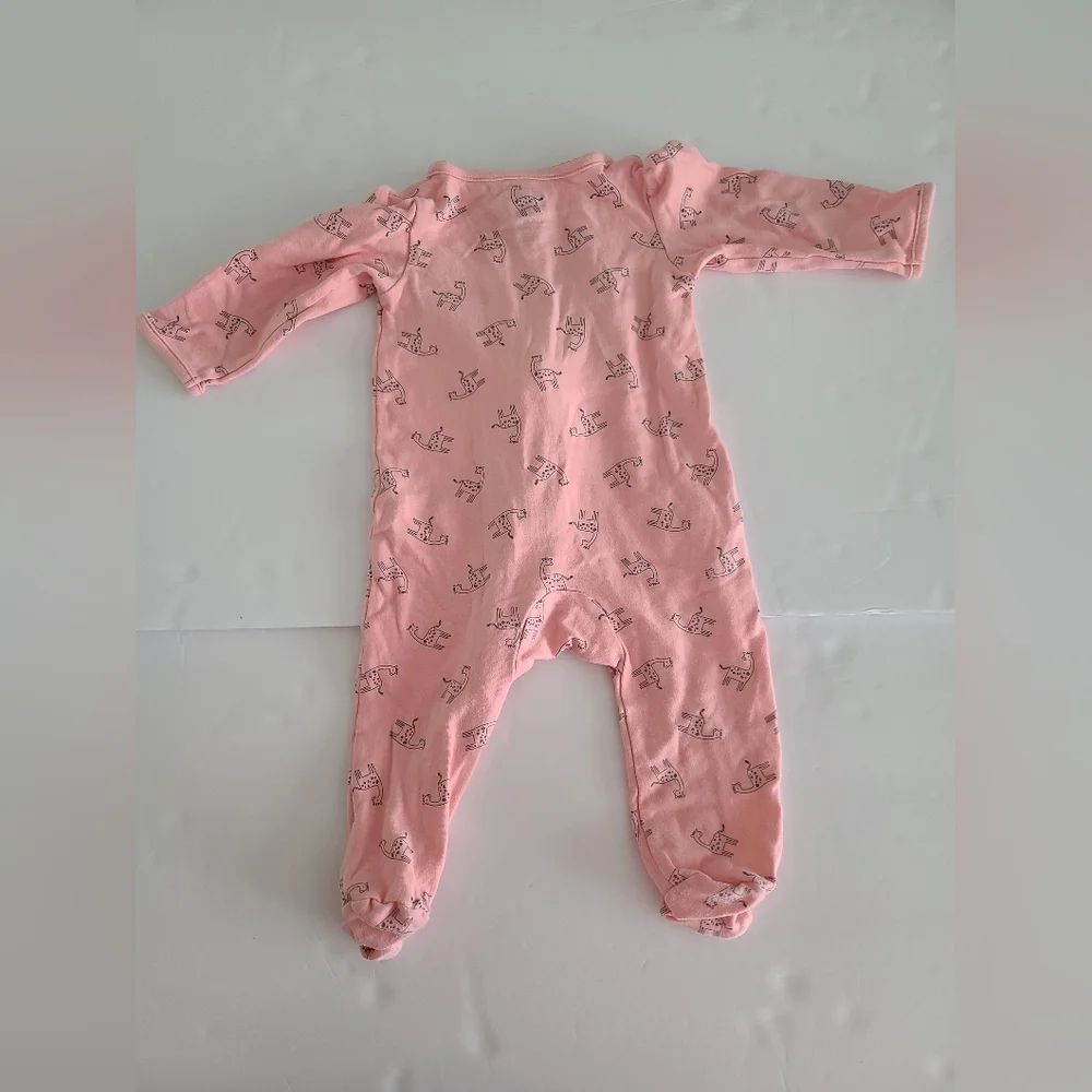 Onesies Baby Girl Bundle Lot Carter's Gerber Blue Pink Orange Size6-9 Months